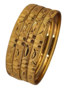 Gold Plated Bangles